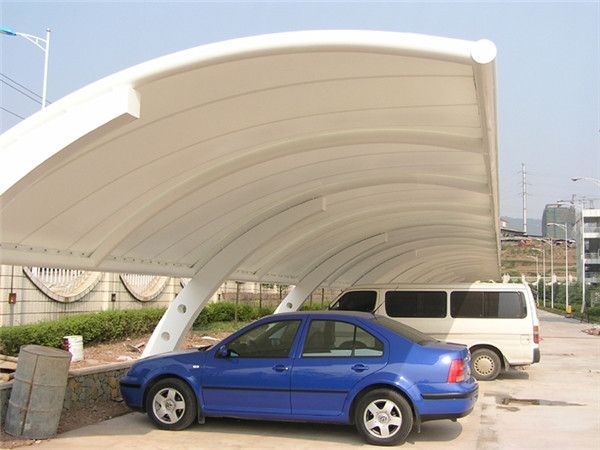 膜結(jié)構(gòu)停車棚的安裝方法